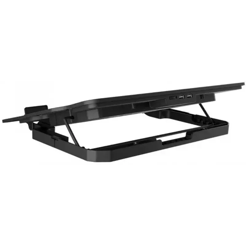Laptop-Kühlpad NATEC DIPPER 2 für 17,3 Zoll (43,9 cm), 1 Lüfter 18 cm, 650 U/min, USB, schwarz