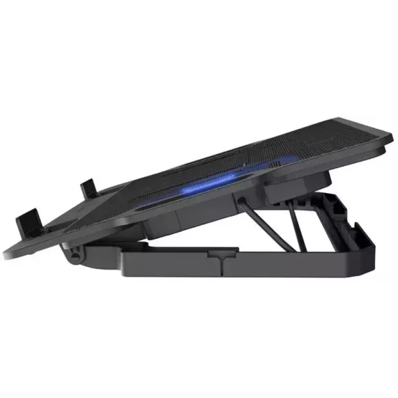 Laptop-Kühlpad NATEC DIPPER 2 für 17,3 Zoll (43,9 cm), 1 Lüfter 18 cm, 650 U/min, USB, schwarz