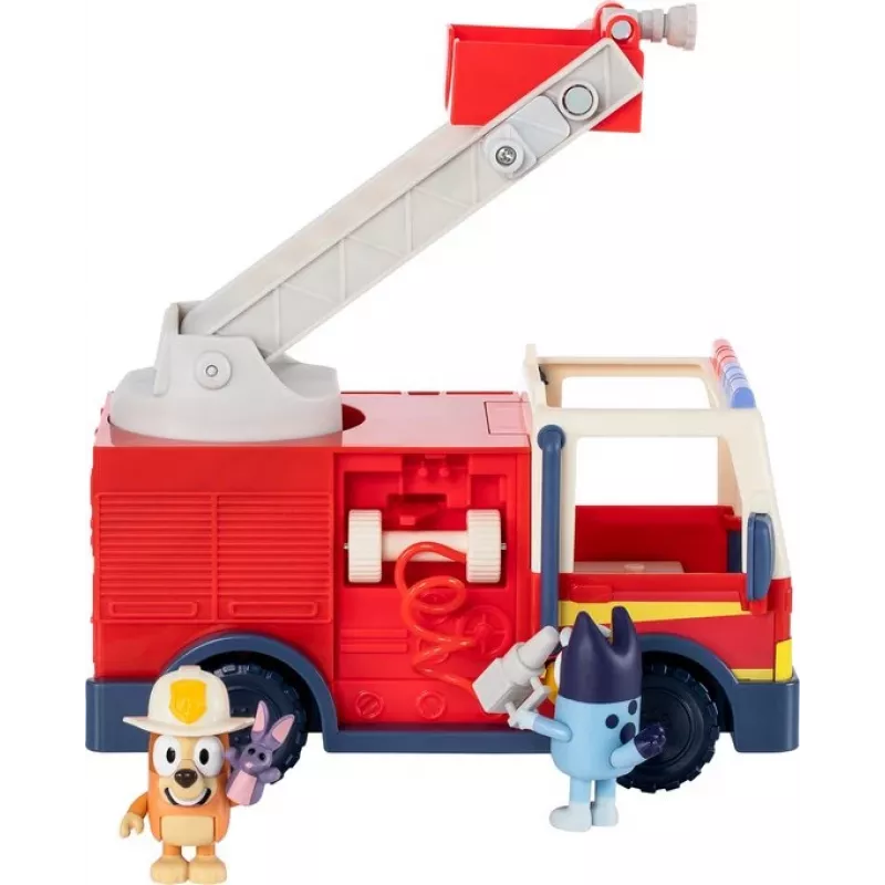 Moose Toys Bluey Feuerwehrauto, Feuerwehrauto, 3 Jahr(e), Kunststoff, Mehrfarbig, Rot
