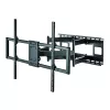 Techly schlank Wall Bracket for 60-120 inch LCD LED TV Schwarz Maximum weight capacity 120 kg