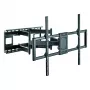 Techly schlank Wall Bracket for 60-120 inch LCD LED TV Schwarz Maximum weight capacity 120 kg