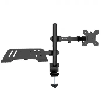 Techly ICA-LCD 174NB Monitorhalterung / Ständer 81,3 cm (32 Zoll) Schreibtisch Schwarz