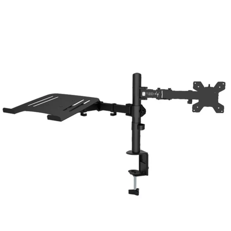 Techly ICA-LCD 174NB Monitorhalterung / Ständer 81,3 cm (32 Zoll) Schreibtisch Schwarz