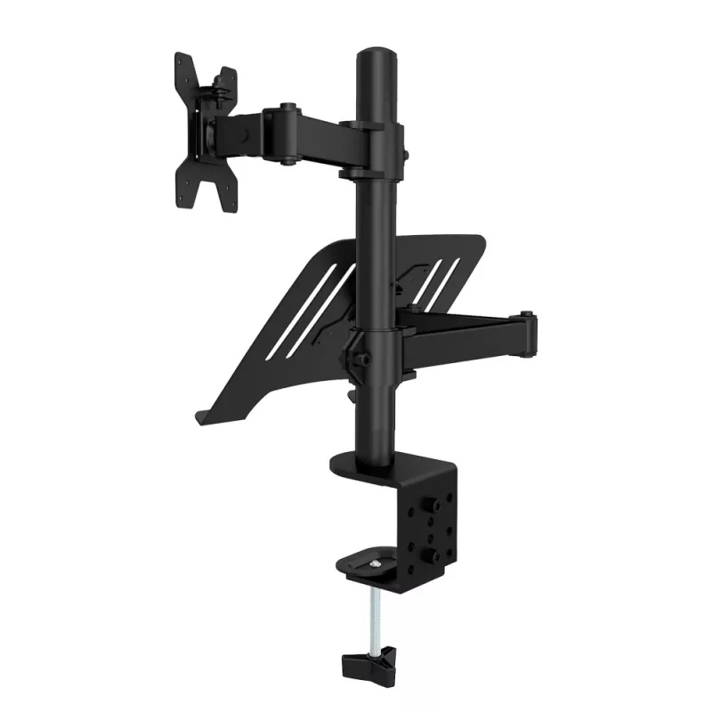 Techly ICA-LCD 174NB Monitorhalterung / Ständer 81,3 cm (32 Zoll) Schreibtisch Schwarz