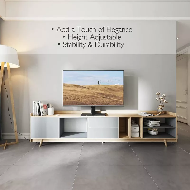 Techly ICA-LCD S07L TV-Ständer/Halterung 165.1 cm (65 Zoll) Schwarz