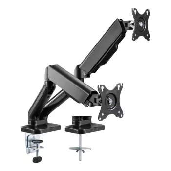 Techly ICA-LCD 462B Monitorhalterung / Stand 81,3 cm (32 Zoll) Schreibtisch Schwarz