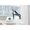 Techly ICA-LCD 462B Monitorarm für den Tisch, Gasdruckfeder, 17–32 Zoll (43,2–81,3 cm), 9 kg, VESA 75x75/100x100, Schwarz