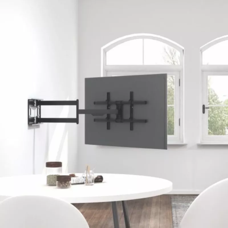 Techly ICA-PLB 490 TV-Halterung/Standfuß 2,03 m (80 Zoll) Schwarz