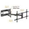 Techly ICA-PLB 490 TV-Halterung/Standfuß 2,03 m (80 Zoll) Schwarz