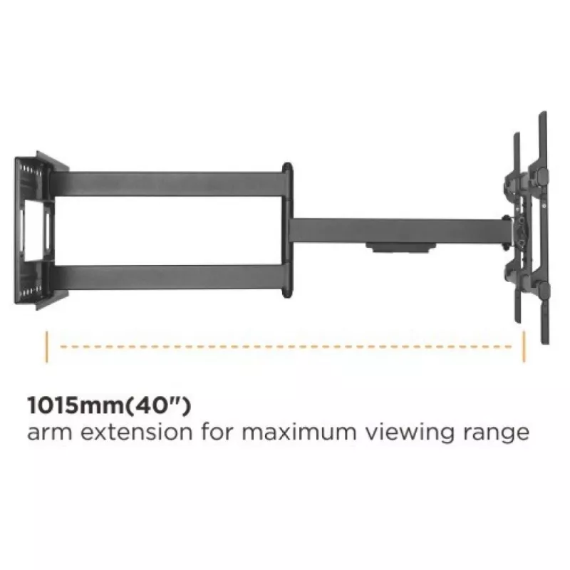 Techly ICA-PLB 490 TV-Halterung/Standfuß 2,03 m (80 Zoll) Schwarz