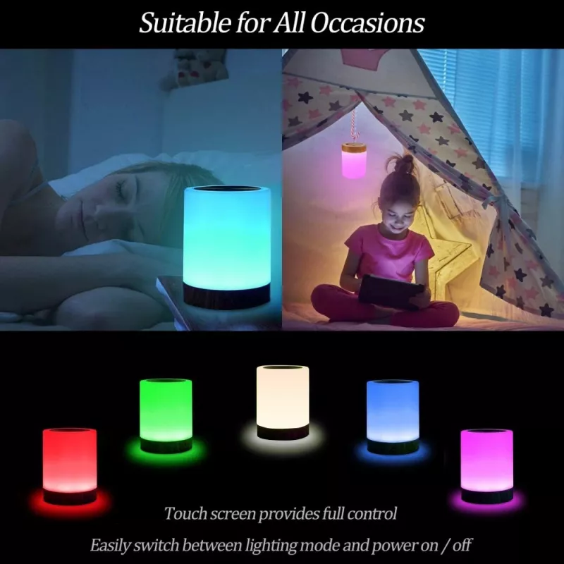 Tischleuchte Techly I-LED TOUCH 1,6 W Weiß LED Touch-Steuerung