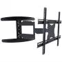 Techly 40-65 Ultra schlank Full Motion LCD TV-Wandhalterung Schwarz ICA-PLB 171L