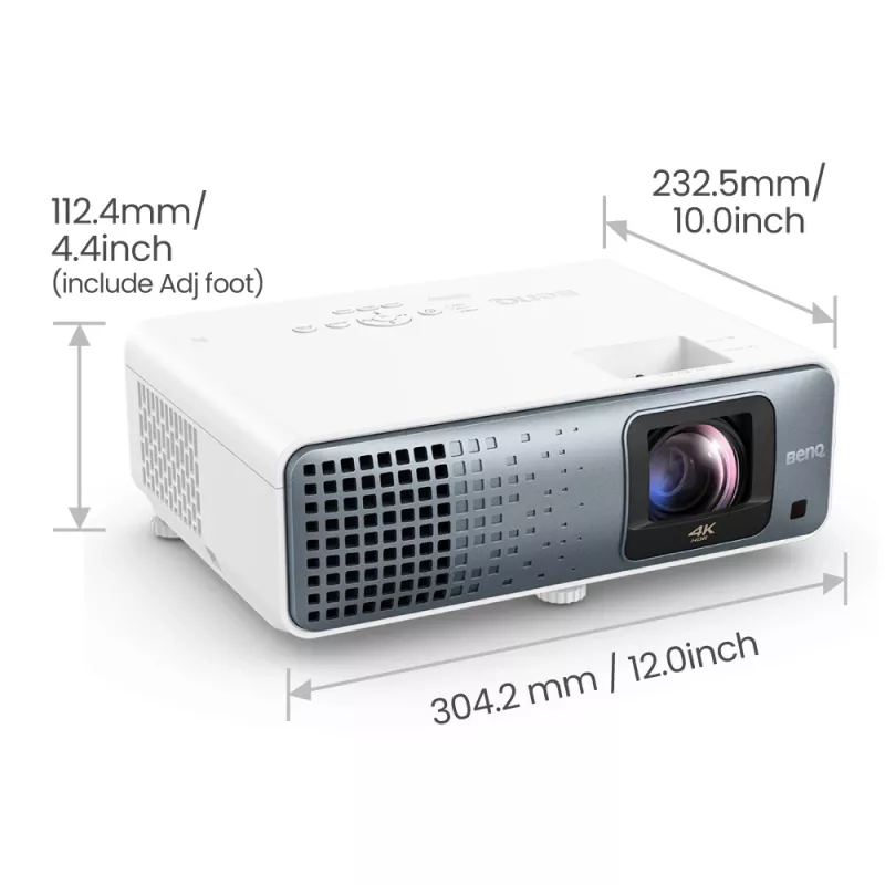 BenQ TK710STi Kurzdistanzprojektor 3200 ANSI Lumen DLP UHD 4K (3840x2160) 3D Schwarz, Weiß