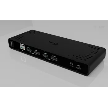 i-tec Universal Dual 4K Display Docking Station + Power Delivery 85W
