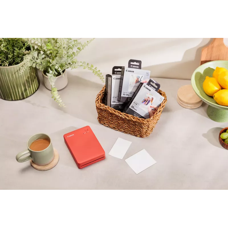 Canon SELPHY QX20 RD Fotodrucker Farbsublimation 287 x 287 DPI 7,2 x 8,5 cm WLAN
