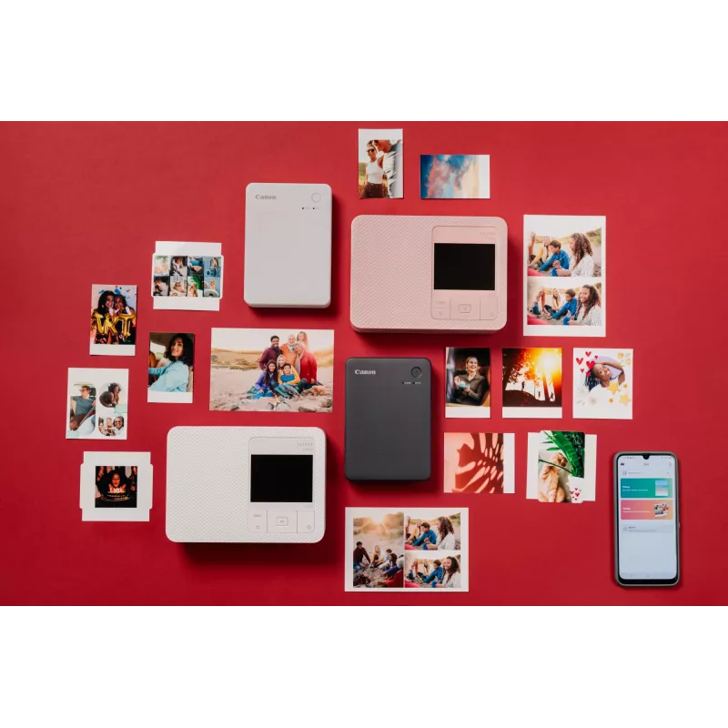 Canon SELPHY QX20 RD Fotodrucker Farbsublimation 287 x 287 DPI 7,2 x 8,5 cm WLAN