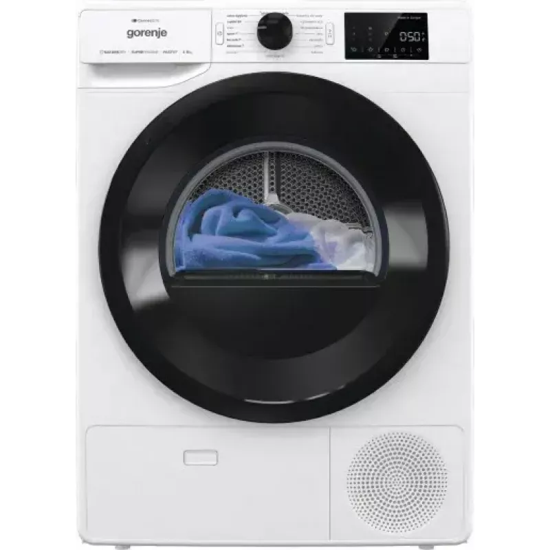 Wäschetrockner Gorenje DPNE83GNLWIFI/PL 8 kg, Wärmepumpe, WiFi, A+++ Energieeffizienzklasse, weiß