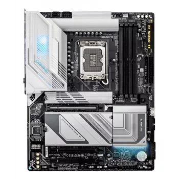 GIGABYTE Z890 GAMING X WIFI7 Mainboard - Unterstützt Intel Core Ultra (Serie 2) CPUs, 16+1+2-Phasen-VRM, bis zu 8800MHz DDR5 (OC), 1xPCIe 5.0 + 3xPCIe 4.0, Wi-Fi 7, 2,5GbE LAN, USB 4