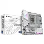 GIGABYTE Z890M AORUS ELITE WIFI7 ICE Motherboard - Unterstützt Intel Core Ultra (Series 2) CPUs, 12+1+2 Phasen VRM, bis zu 8800MHz DDR5 (OC), 1xPCIe 5.0 + 2xPCIe 4.0, Wi-Fi 7, 2.5GbE LAN, USB 4