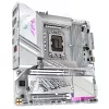 GIGABYTE Z890M AORUS ELITE WIFI7 ICE Motherboard - Unterstützt Intel Core Ultra (Series 2) CPUs, 12+1+2 Phasen VRM, bis zu 8800MHz DDR5 (OC), 1xPCIe 5.0 + 2xPCIe 4.0, Wi-Fi 7, 2.5GbE LAN, USB 4