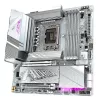 GIGABYTE Z890M AORUS ELITE WIFI7 ICE Motherboard - Unterstützt Intel Core Ultra (Series 2) CPUs, 12+1+2 Phasen VRM, bis zu 8800MHz DDR5 (OC), 1xPCIe 5.0 + 2xPCIe 4.0, Wi-Fi 7, 2.5GbE LAN, USB 4