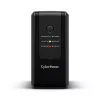 Unterbrechungsfreie Stromversorgung CYBERPOWER UT650EG, Line-Interactive USV, 0,65 kVA (360 W), 3x Typ-F-Ausgänge, AVR, Sinus-Ausgangsspannung