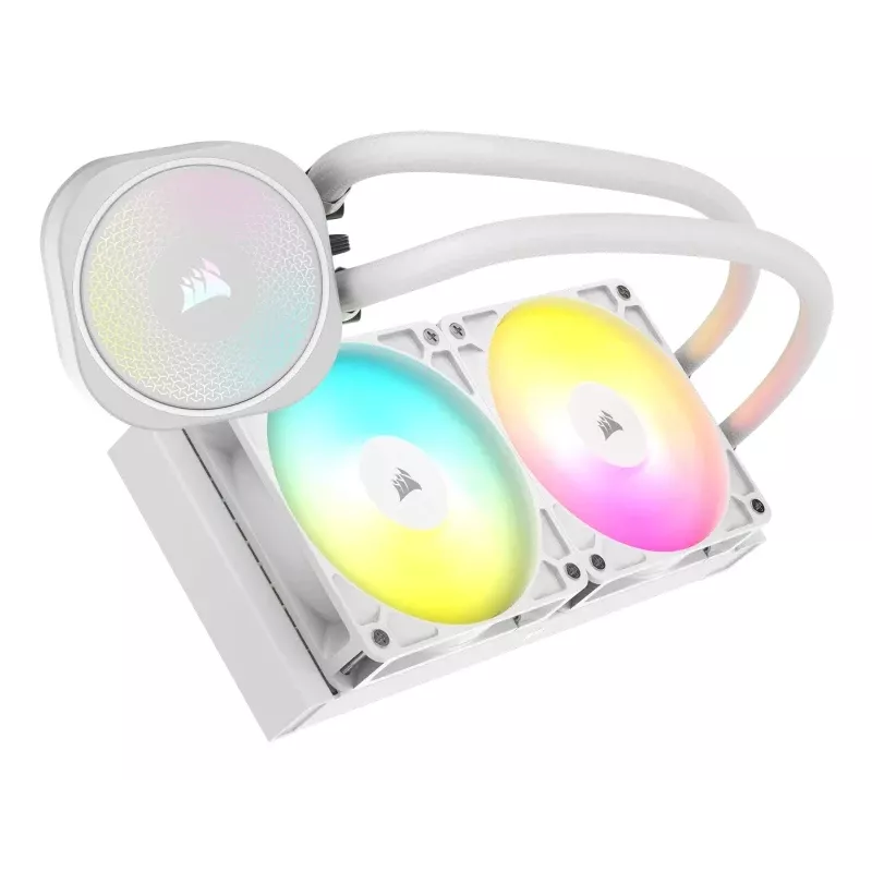 CORSAIR Nautilus 240 RS ARGB Flüssigkeits-CPU-Kühler All-in-One Weiß