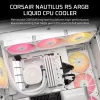 CORSAIR Nautilus 240 RS ARGB Flüssigkeits-CPU-Kühler All-in-One Weiß