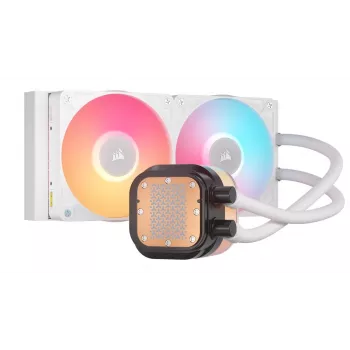 All-in-one liquid cooler Corsair iCUE LINK TITAN 240 RX LCD 12 cm White