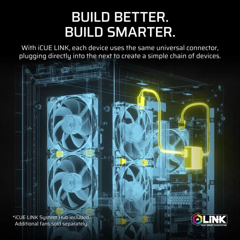 All-in-one liquid cooler Corsair iCUE LINK TITAN 240 RX LCD 12 cm White
