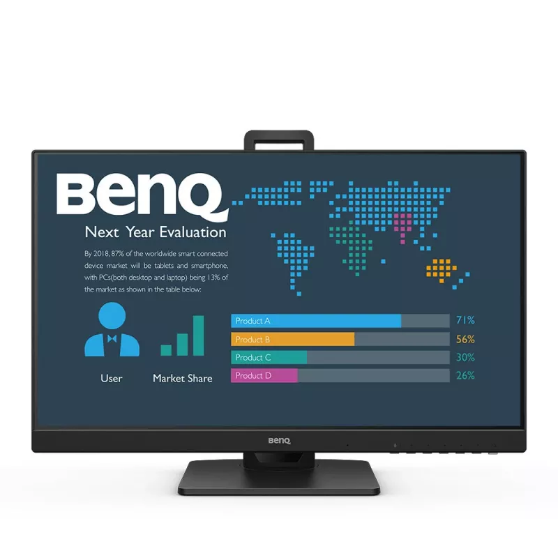 BenQ BL2486TC Computermonitor 60,5 cm (23,8 Zoll) 1920 x 1080 Pixel Full HD Schwarz
