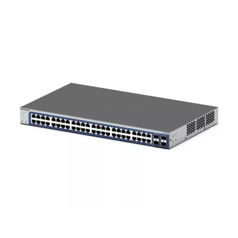 NETGEAR GS748Tv6 Managed L2/L3/L4 Gigabit Ethernet (10/100/1000) Schwarz, Grau