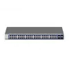 NETGEAR GS748Tv6 Managed L2/L3/L4 Gigabit Ethernet (10/100/1000) Schwarz, Grau
