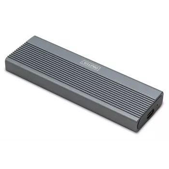 DIGITUSB USB-Festplattengehäuse - NVMe 10 Gbit/s USB 3.2 Gen 2 Aluminium werkzeuglos