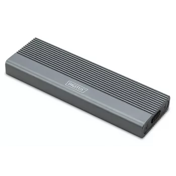 DIGITUS USB-Festplattengehäuse – SATA 6Gbit/s USB 3.1 Gen2 Aluminium werkzeuglos