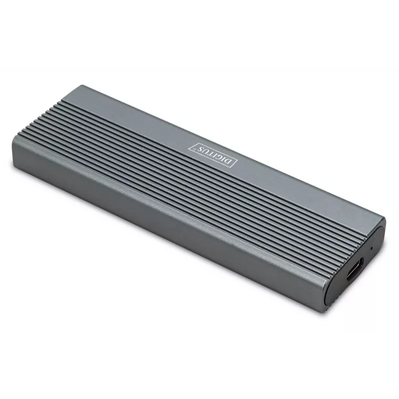 DIGITUS USB-Festplattengehäuse – SATA 6Gbit/s USB 3.1 Gen2 Aluminium werkzeuglos
