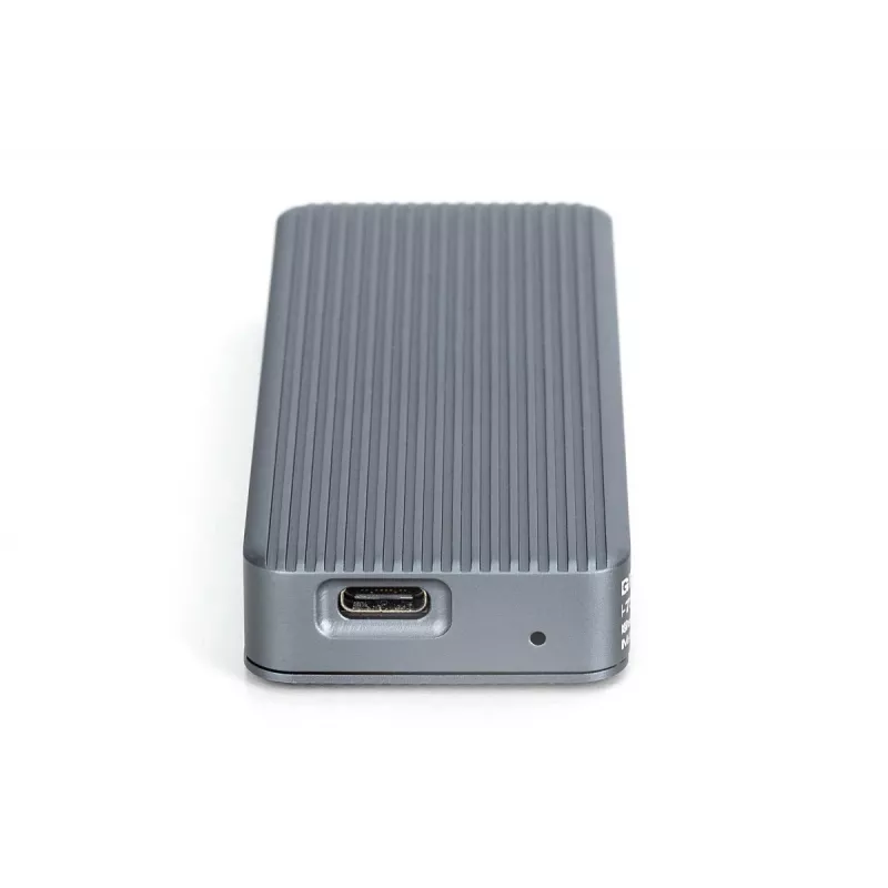 DIGITUS USB-Festplattengehäuse – NVMe 20 Gbit/s USB 3.2 Gen 2x2 Aluminium werkzeuglos