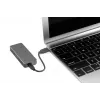 DIGITUS USB-Festplattengehäuse – NVMe 20 Gbit/s USB 3.2 Gen 2x2 Aluminium werkzeuglos