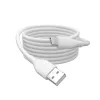 DIGITUS USB-C Silikon-Ladekabel USB-A - USB-C USB 2.0 60W - 1m Weiß
