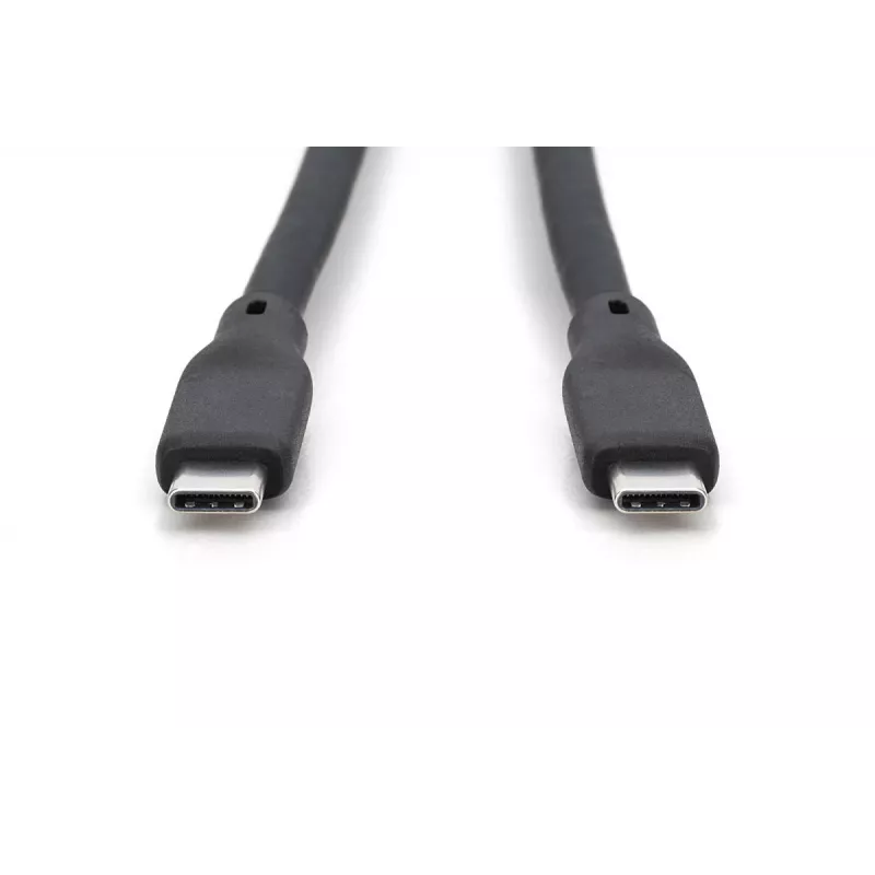 Digitus USB-Silikonkabel USB 20 Gbps 2 m schwarz