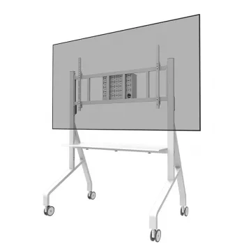 Neomounts FL50-575WH1 TV-Rollwagen 65-115 Zoll - schnelle Installation - TÜV