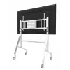 Neomounts FL50-575WH1 TV-Rollwagen 65-115 Zoll - schnelle Installation - TÜV