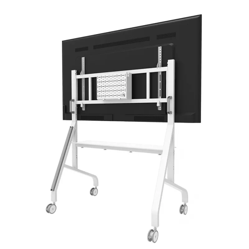 Neomounts FL50-575WH1 TV-Rollwagen 65-115 Zoll - schnelle Installation - TÜV
