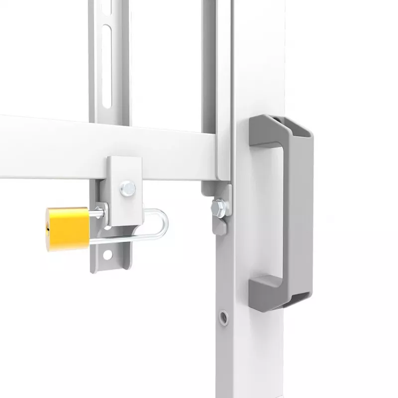 Neomounts FL50-575WH1 TV-Rollwagen 65-115 Zoll - schnelle Installation - TÜV