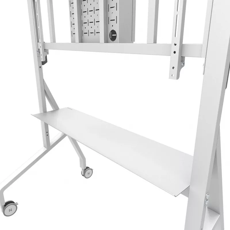 Neomounts FL50-575WH1 TV-Rollwagen 65-115 Zoll - schnelle Installation - TÜV