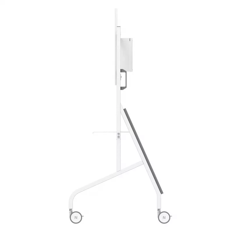 Neomounts FL50-575WH1 TV-Rollwagen 65-115 Zoll - schnelle Installation - TÜV