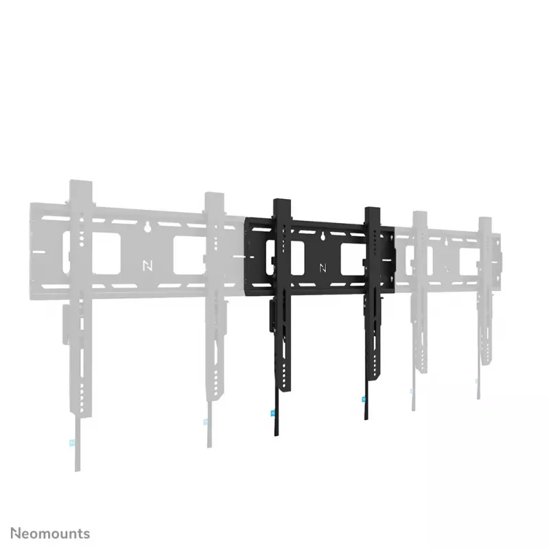 Neomounts WL30-750BL14 Schwerlast-Wandhalterung 42-75 Zoll – fest – abschließbar – schnelle Montage – TÜV