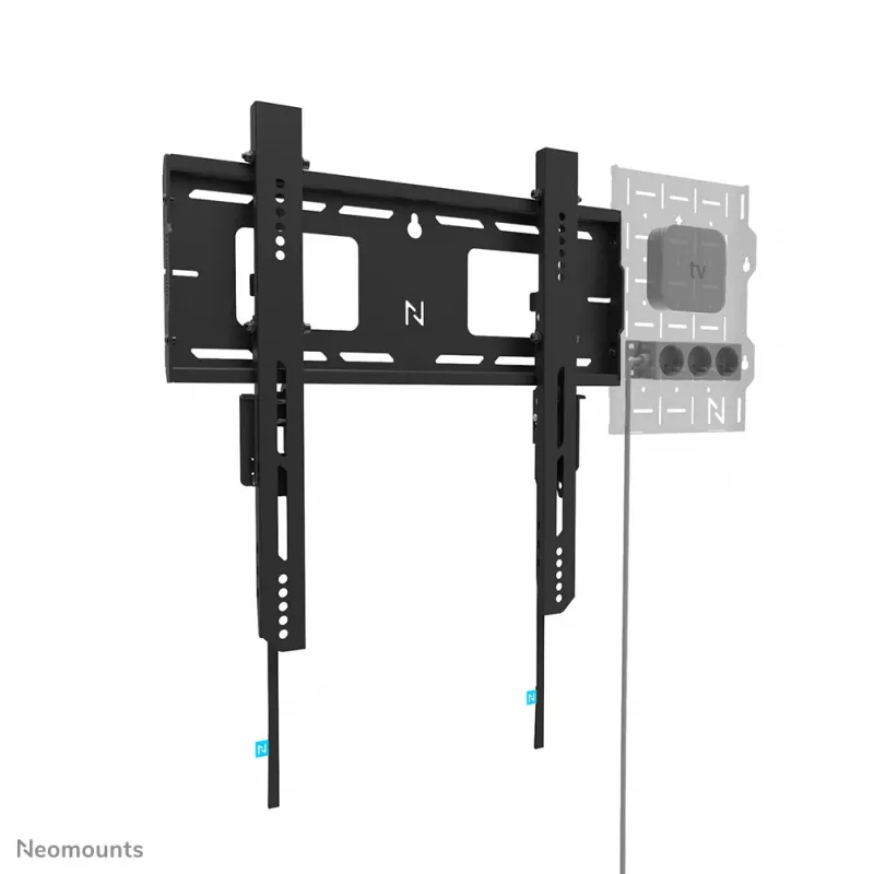 Neomounts WL30-750BL14 Schwerlast-Wandhalterung 42-75 Zoll – fest – abschließbar – schnelle Montage – TÜV
