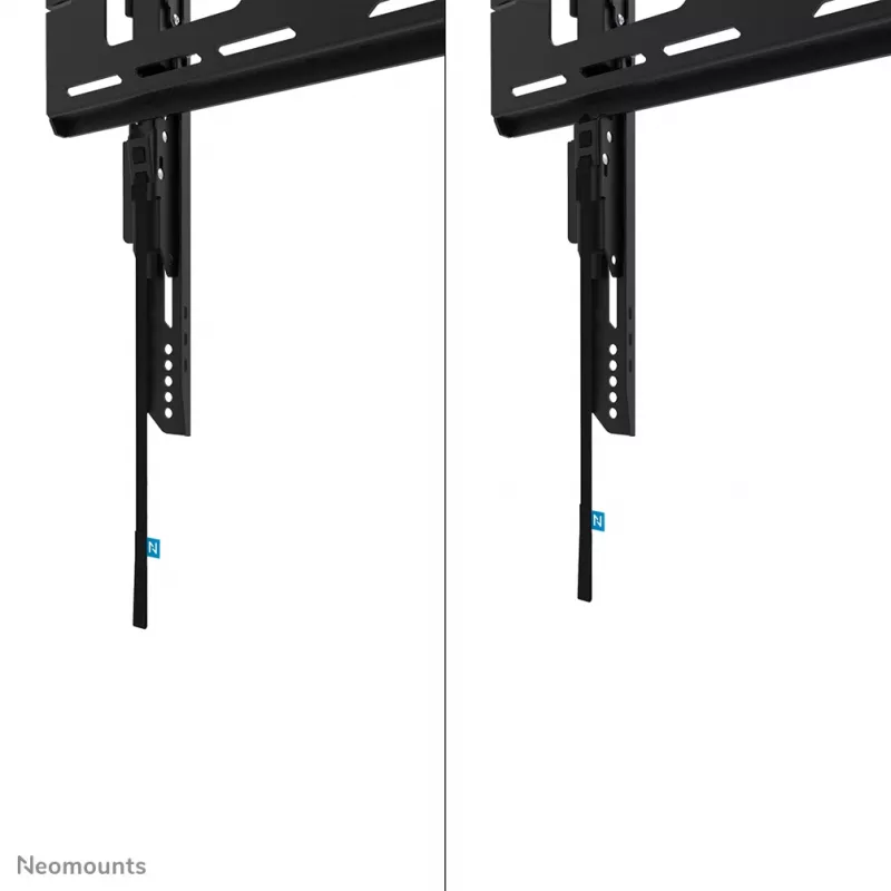 Neomounts WL30-750BL14 Schwerlast-Wandhalterung 42-75 Zoll – fest – abschließbar – schnelle Montage – TÜV