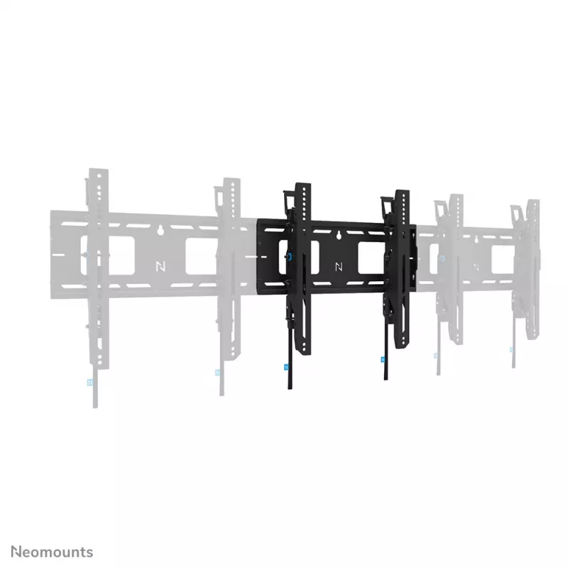 Neomounts WL35-750BL14 Schwerlast-Wandhalterung 42-75 Zoll - neigbar - abschließbar - schnelle Installation - TÜV